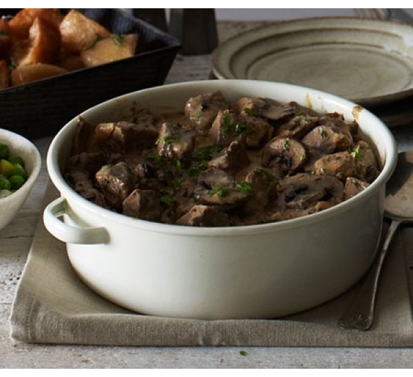 SlowCooked Rump Beef with Brandy(Serves 2)