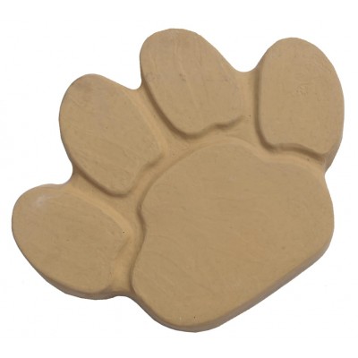 Animal Paw Stepping Stone 400x300mm Buff Gold 