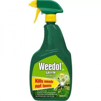 Weedol Gun! Lawn Weed killer 800ml  plus 25 percent Free 