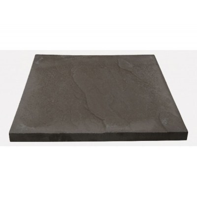 Oxford Paving Slab 450 x 450mm Riven Dark Grey