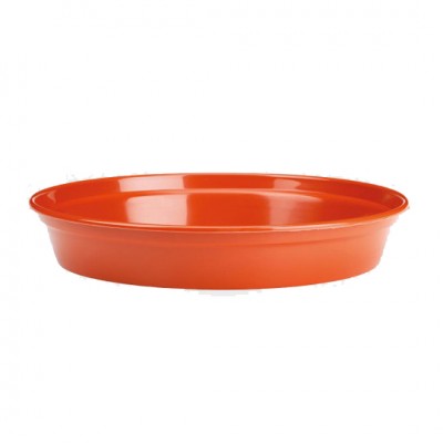 25.4cm 10 inch Plastic Flower Pot Saucer Terracotta