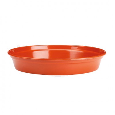38.1cm 15 inch Plastic Flower Pot Saucer Terracotta